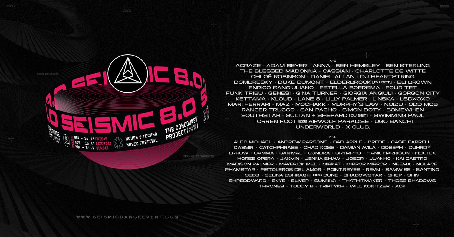 Seismic Dance Event 8.0