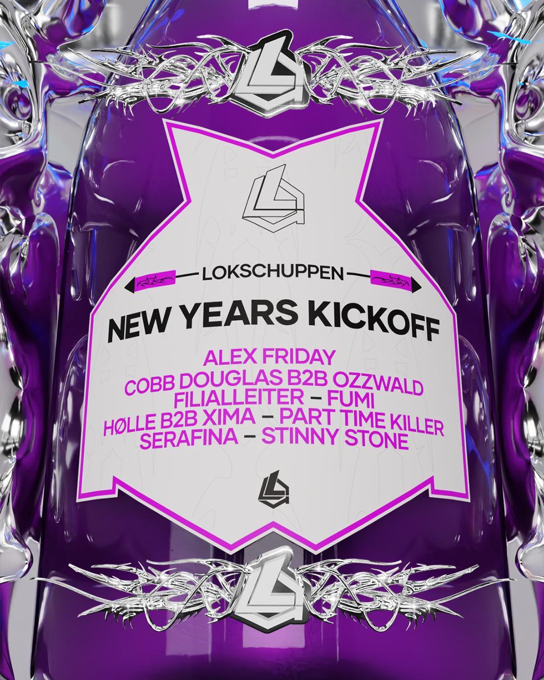 Lokschuppen Ny Kickoff W./ Serafina, Part Time Killer, Fumi