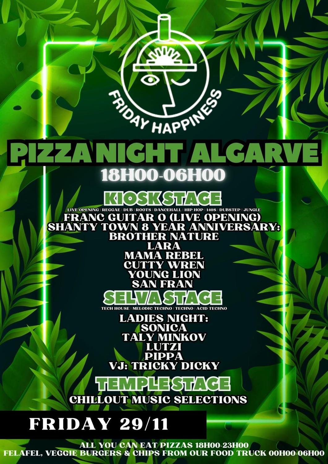 Friday Pizza Party (Fridayhappiness Associação)