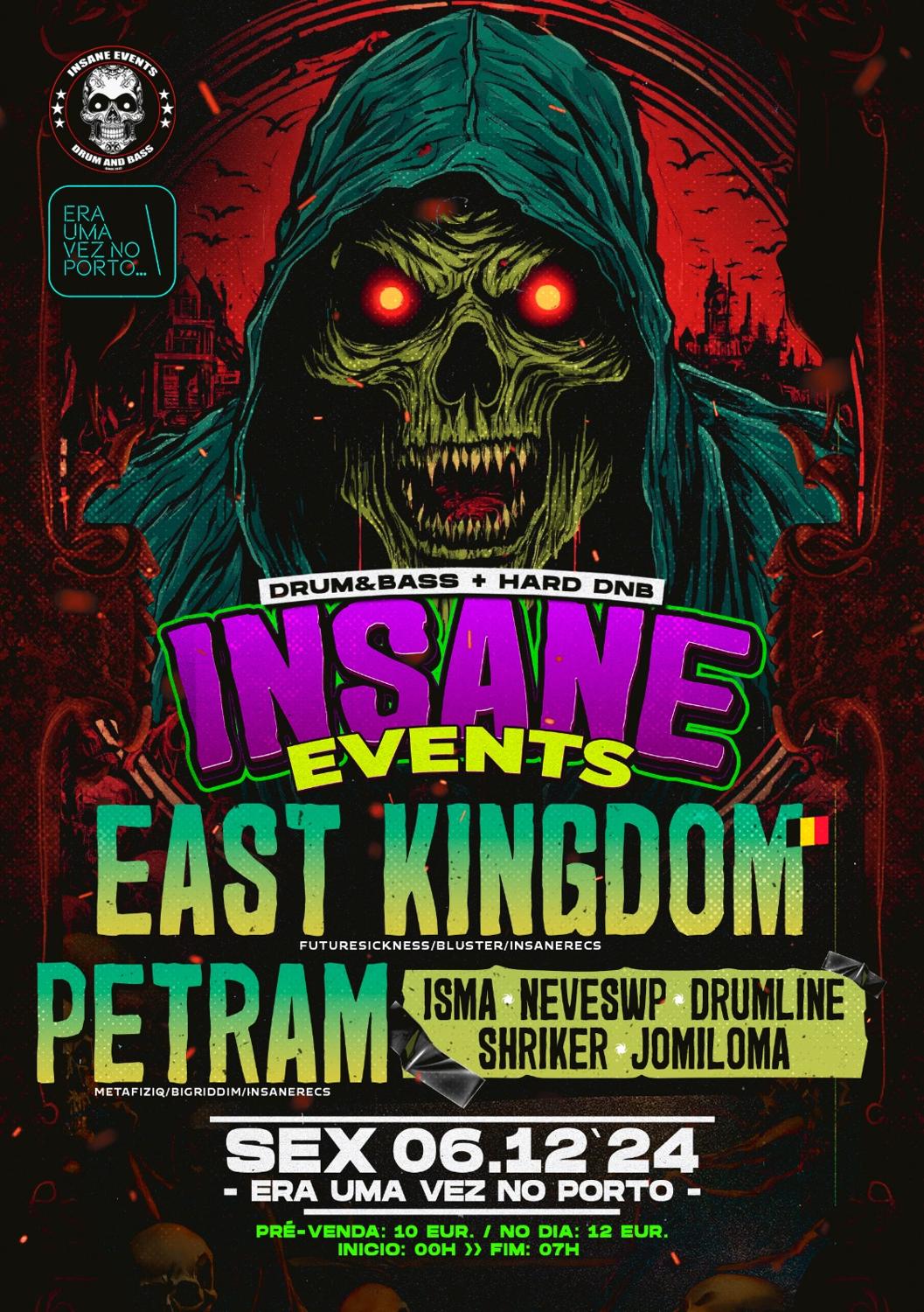 Insane Events Invites: East Kingdom - Petram And More •