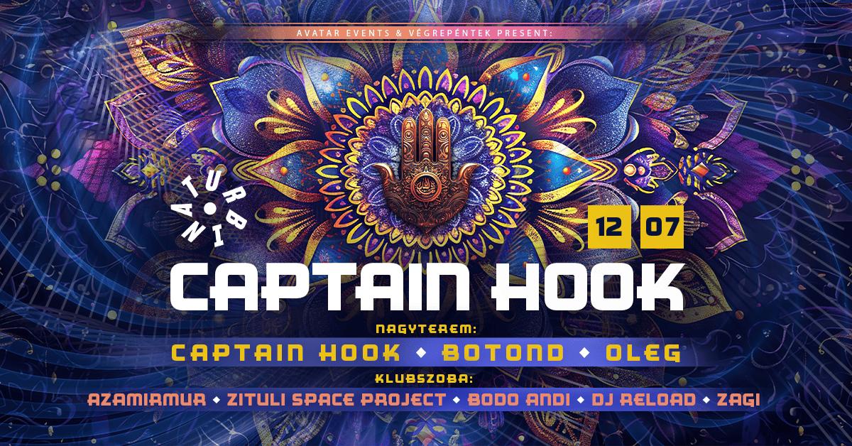 Avatar X Végrepéntek! Present: Captain Hook (Iboga Records) - Isr