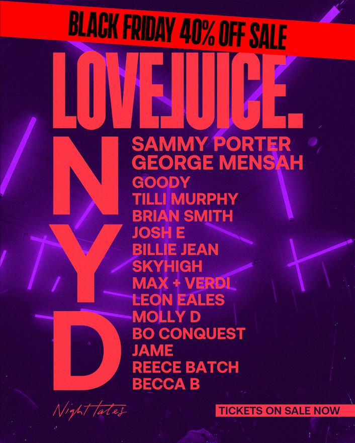 Lovejuice New Year'S Day @ Night Tales Hackney