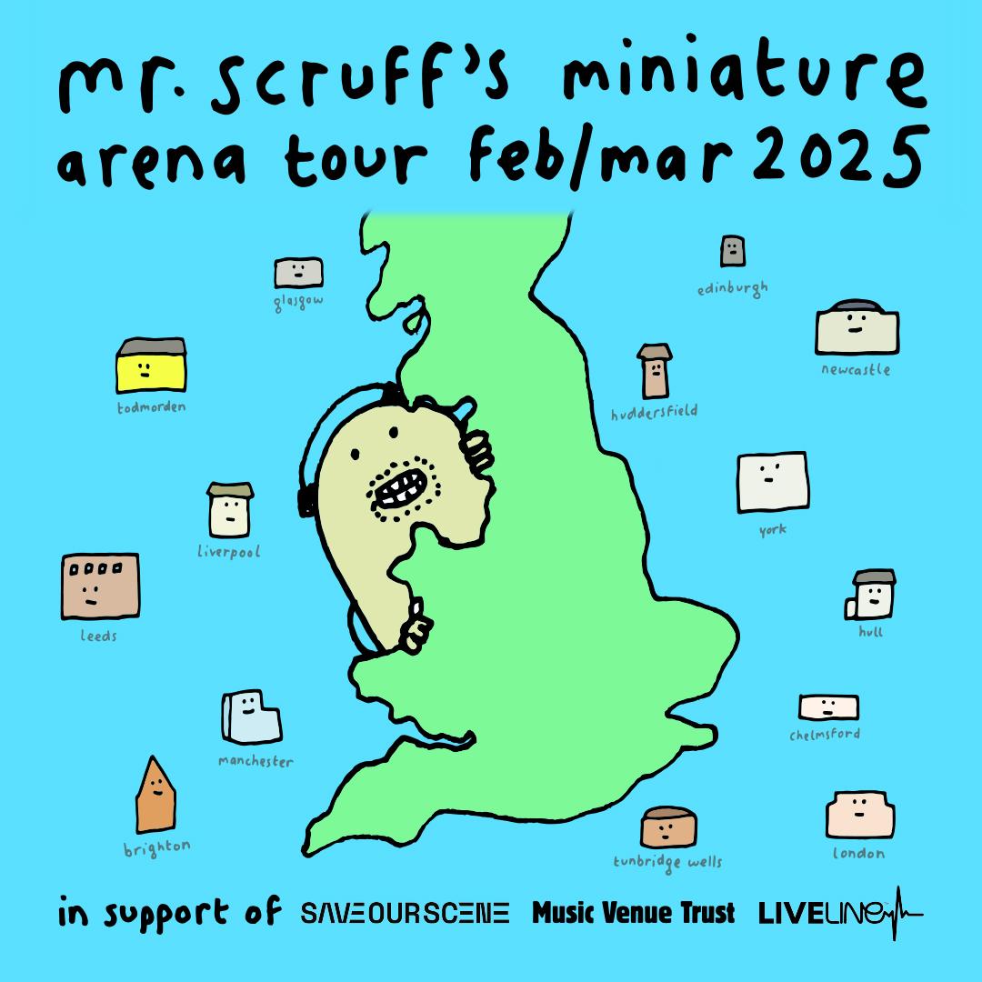 Mr. Scruff'S Miniature Arena Tour - Glasgow