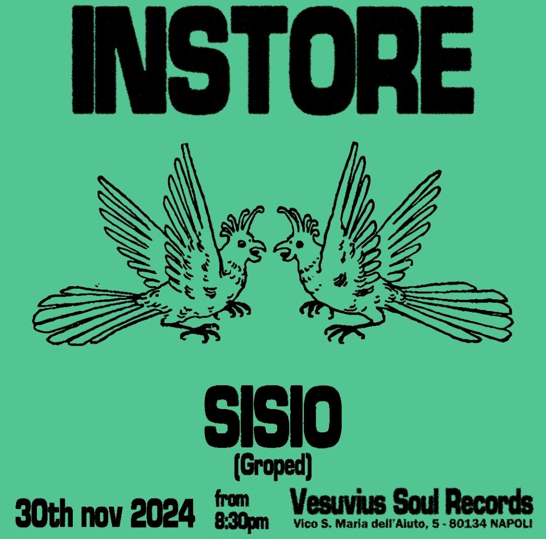 Vesuvius Soul Records Instore With Sisio