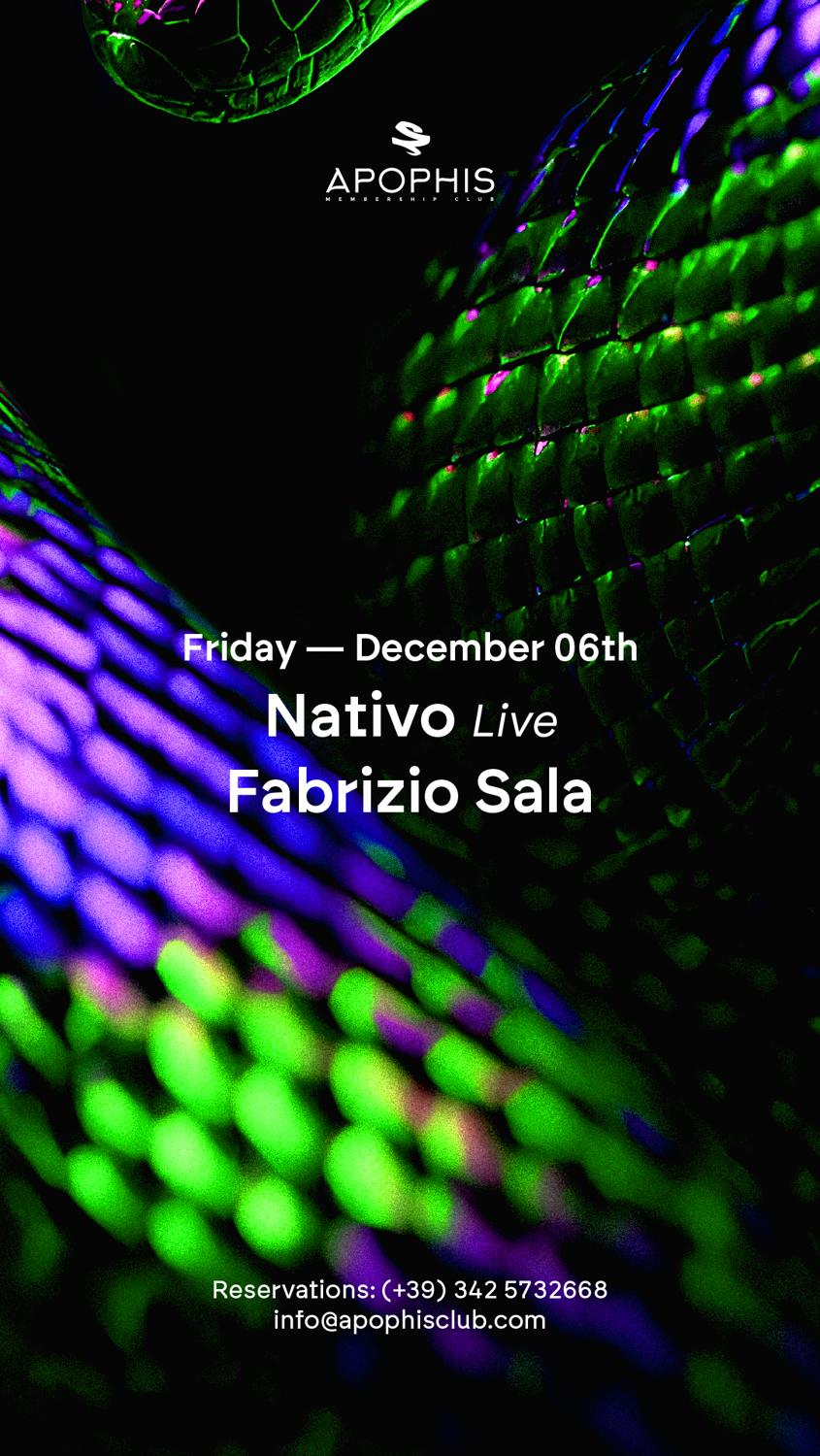 Nativo [Live] + Fabrizio Sala