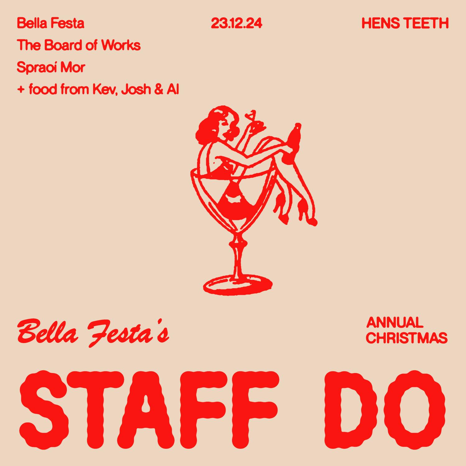 Bella Festa'S Annual Christmas Staff Do