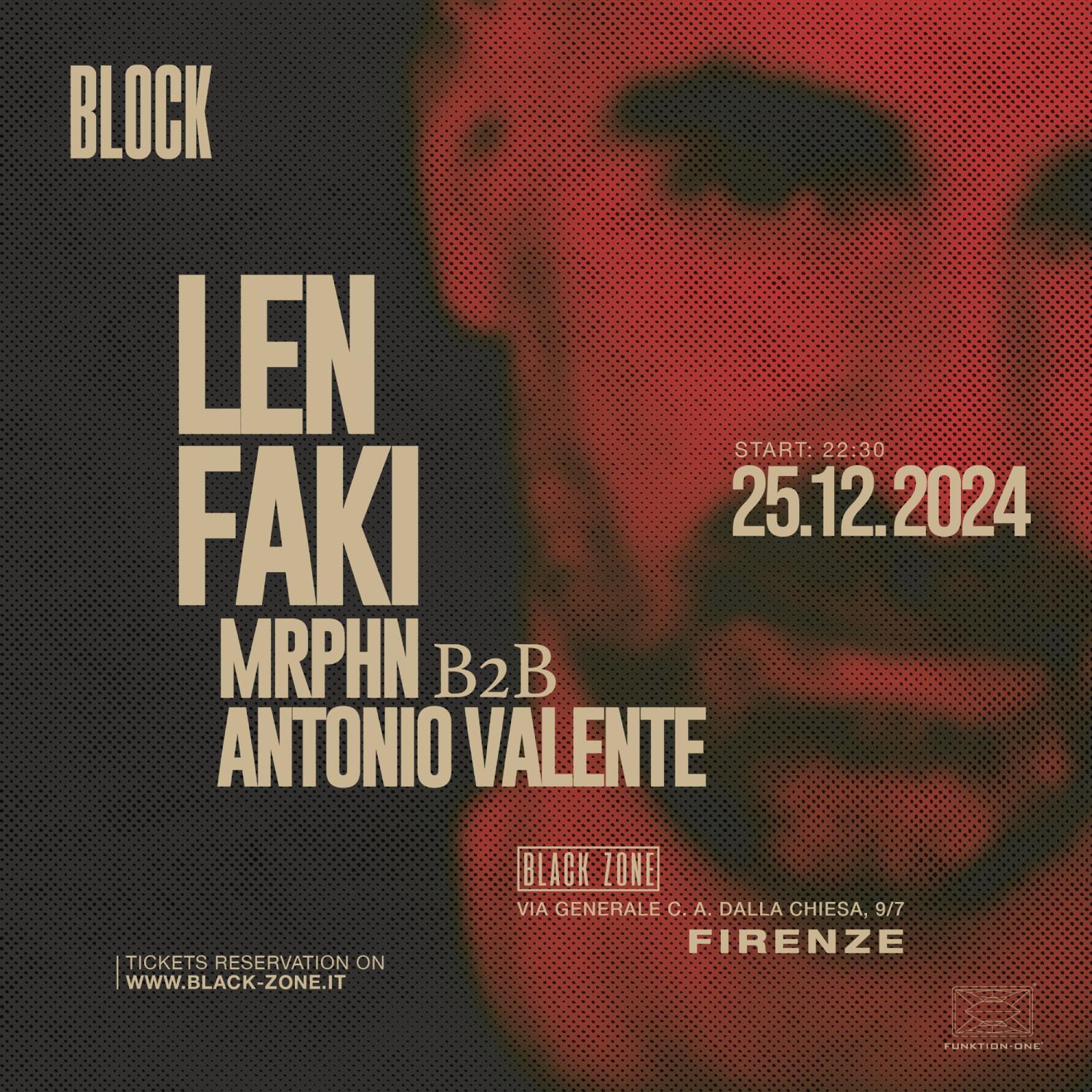 Len Faki X Block Firenze