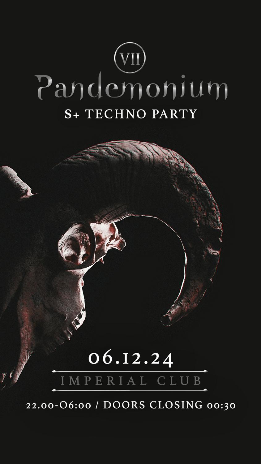 Pandemonium Vii - S+ Techno Party