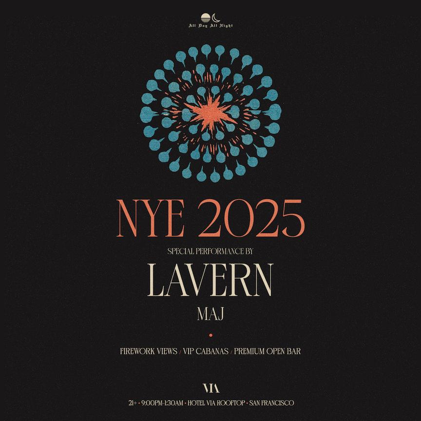 Nye 2025 With Lavern Rooftop