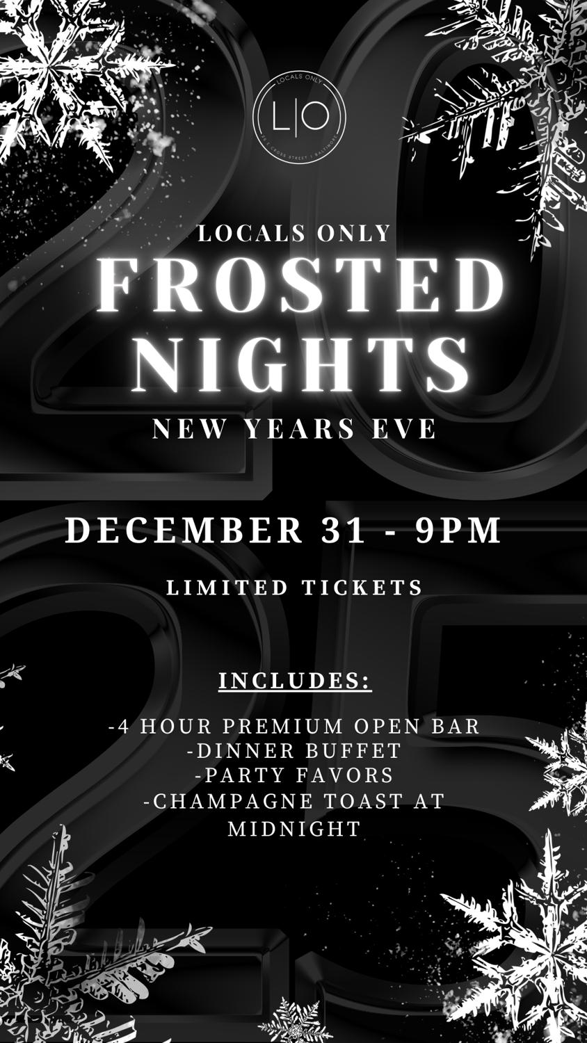 New Years Eve Frosted Nights Party