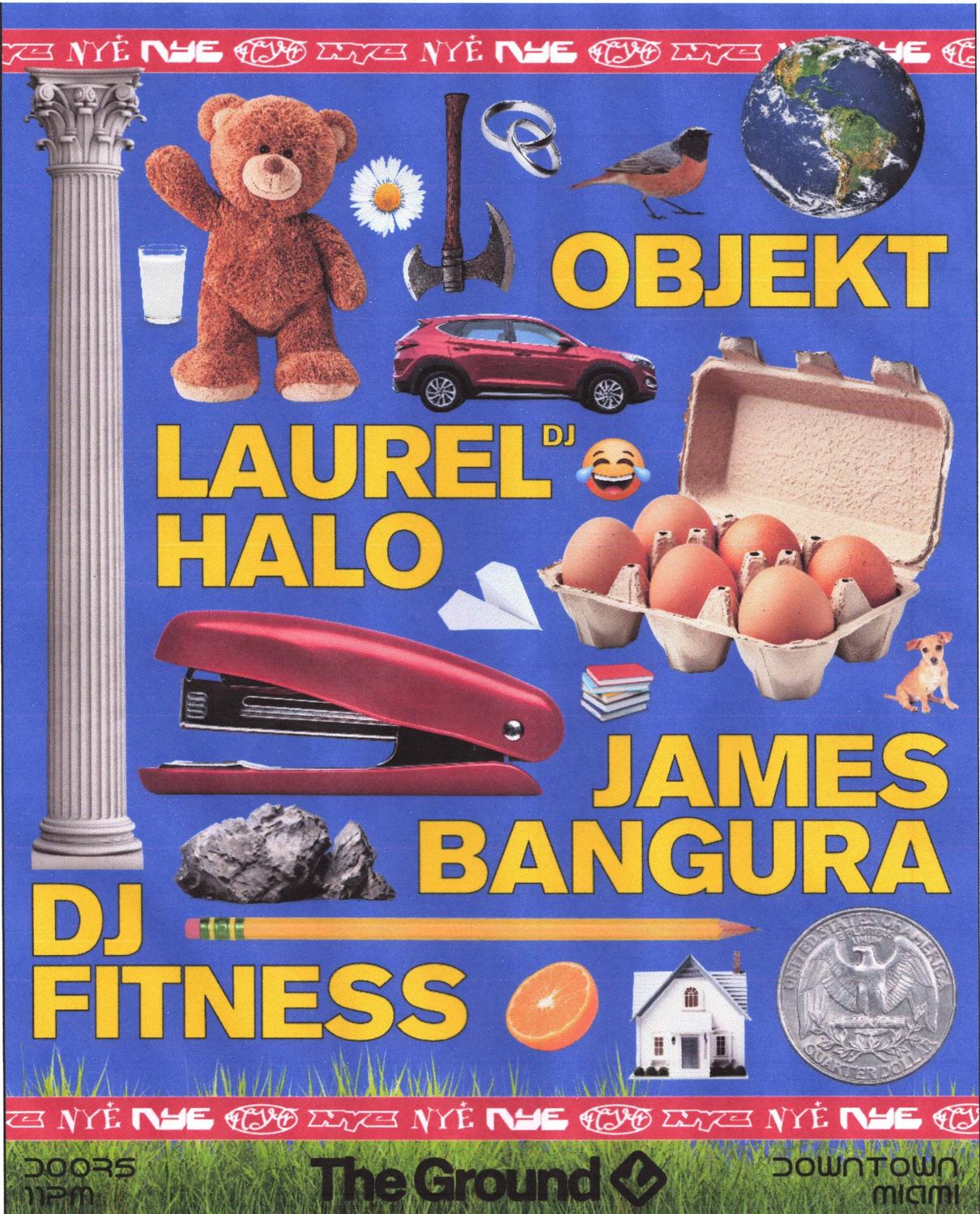 Nye: Objekt + Laurel Halo + James Bangura