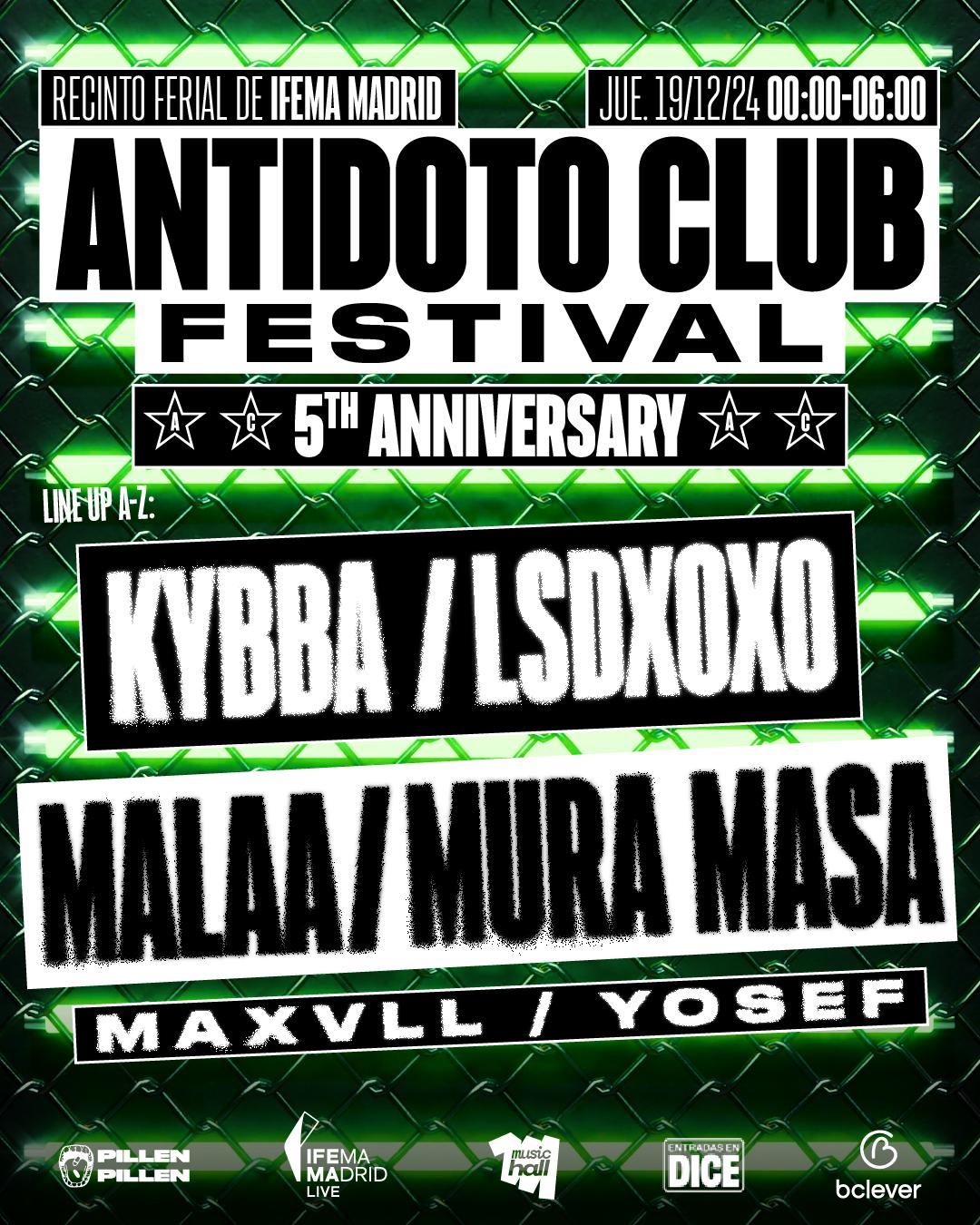 Antidoto Festival: 5º Anniversary