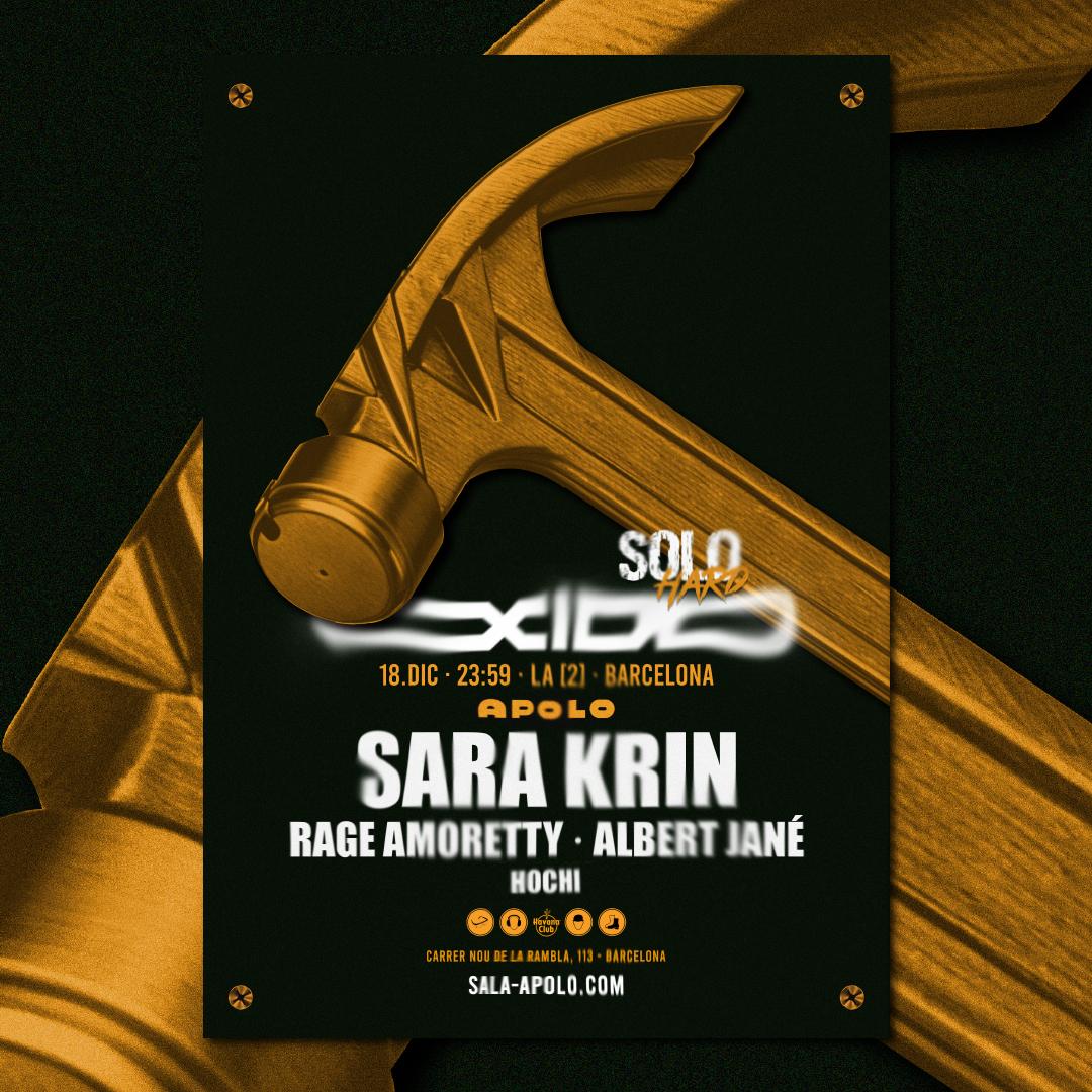 Oxido: Sara Krin + Rage Amoretty + Albert Jané