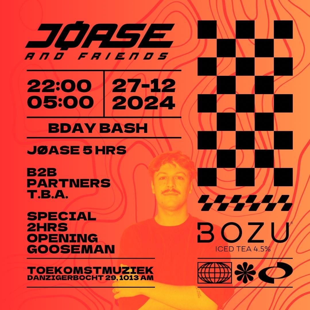 Jøase & Friends Birthday Rave - Hardhouse / Trance / Hardgroove