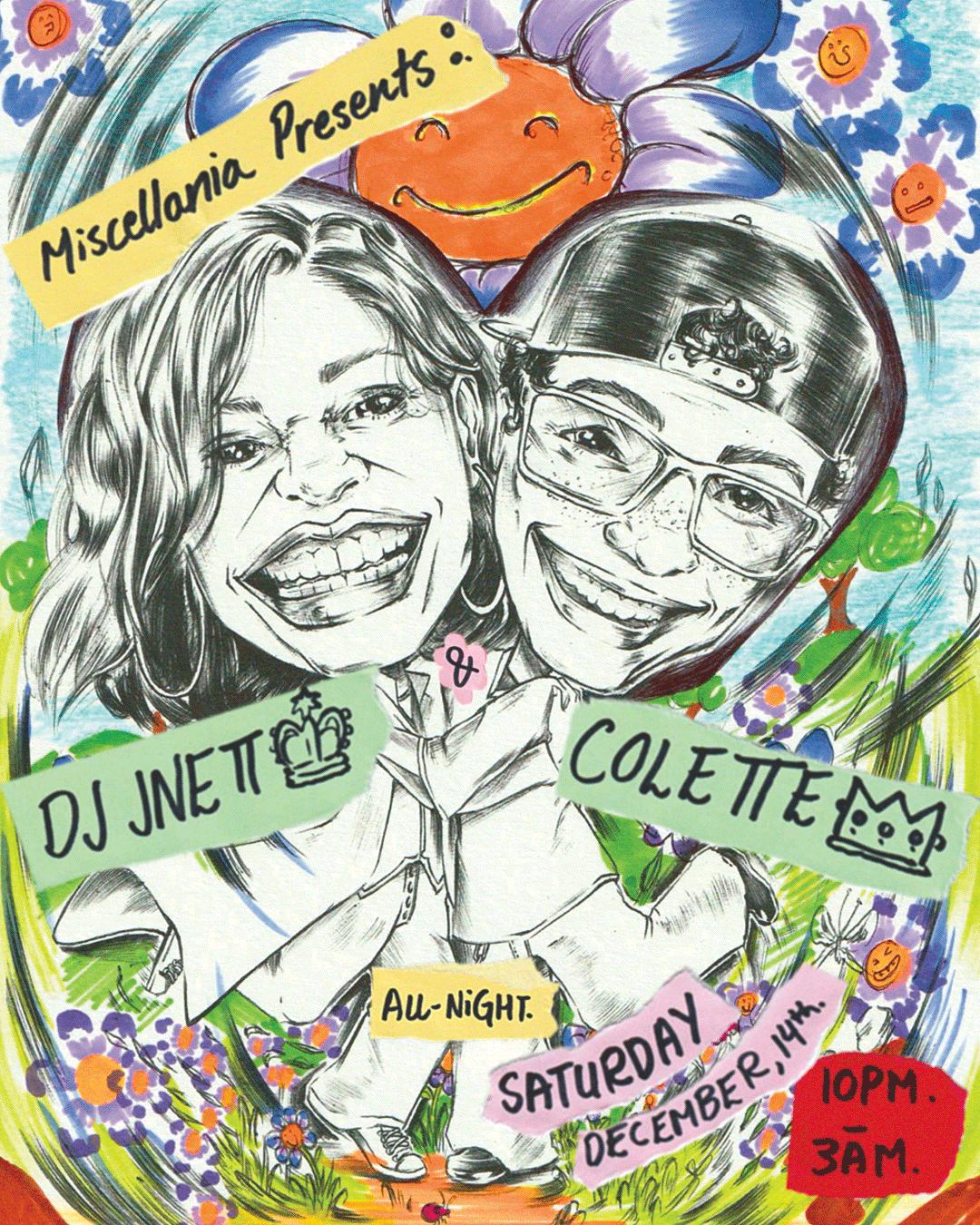 Misc Pres. Dj Jnett And Colette All-Night