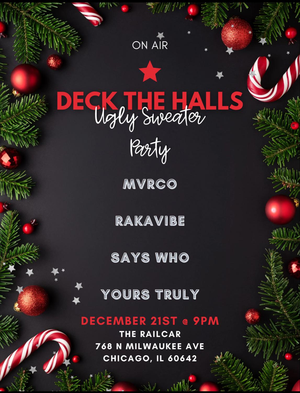 On Air: Deck The Halls (Ugly Sweater Party)