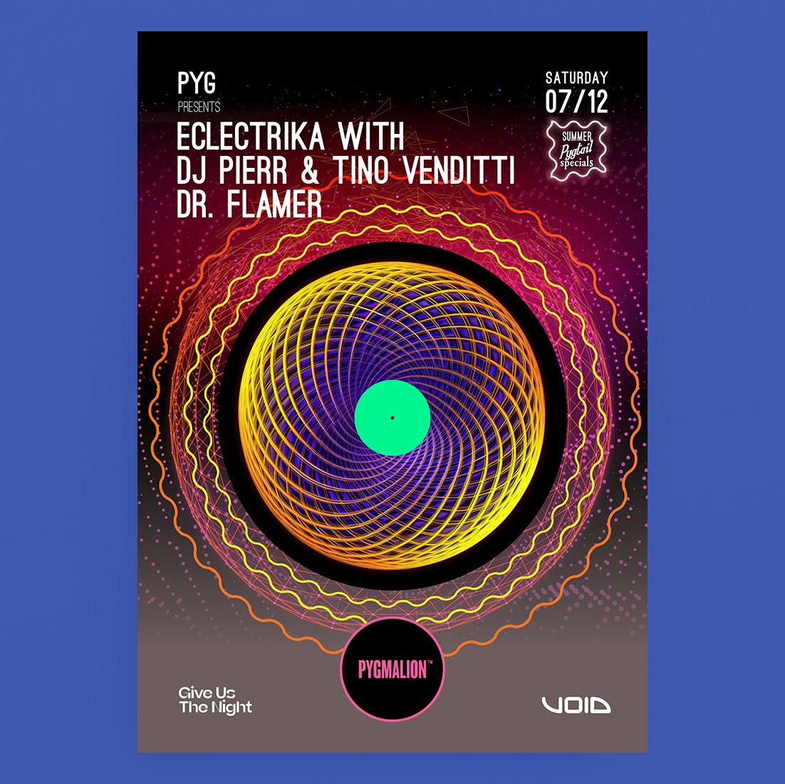 Pyg Presents Tino Veniditti, Dj Pierr & Dr. Flamer