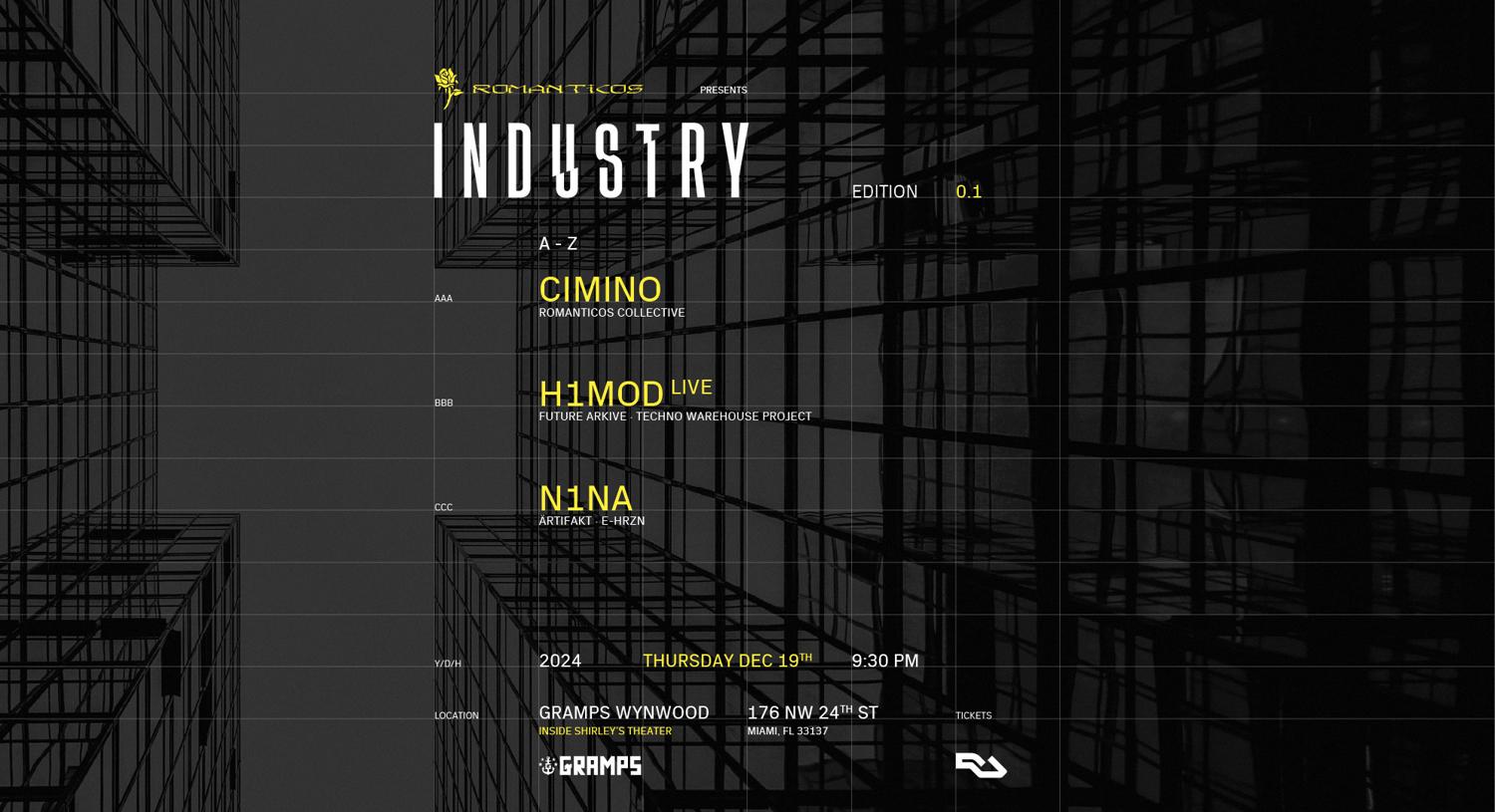 Romanticos Presents 'Industry'