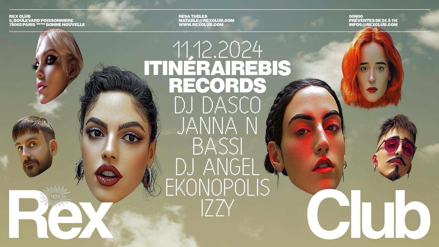 Itinérairebis Records 'Berlin To Paris' Dj Dasco, Janna N, Bassi, Dj Angel, Ekonopolis, Izzy