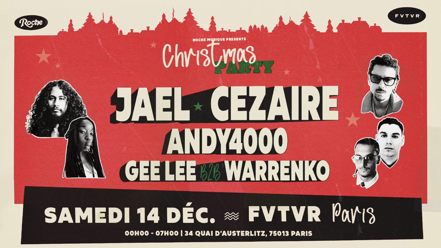 Roche Musique: Jael, Cezaire, Andy 4000, Warrenko B2B Gee Lee