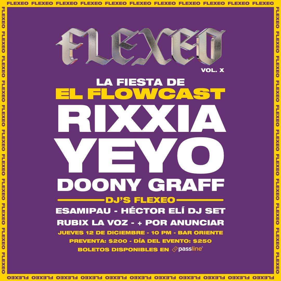 Flexeo: Rixxia, Yeyo, Doony, Graff