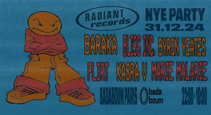 Club — Radiant Records X Badaboum Nye 2025