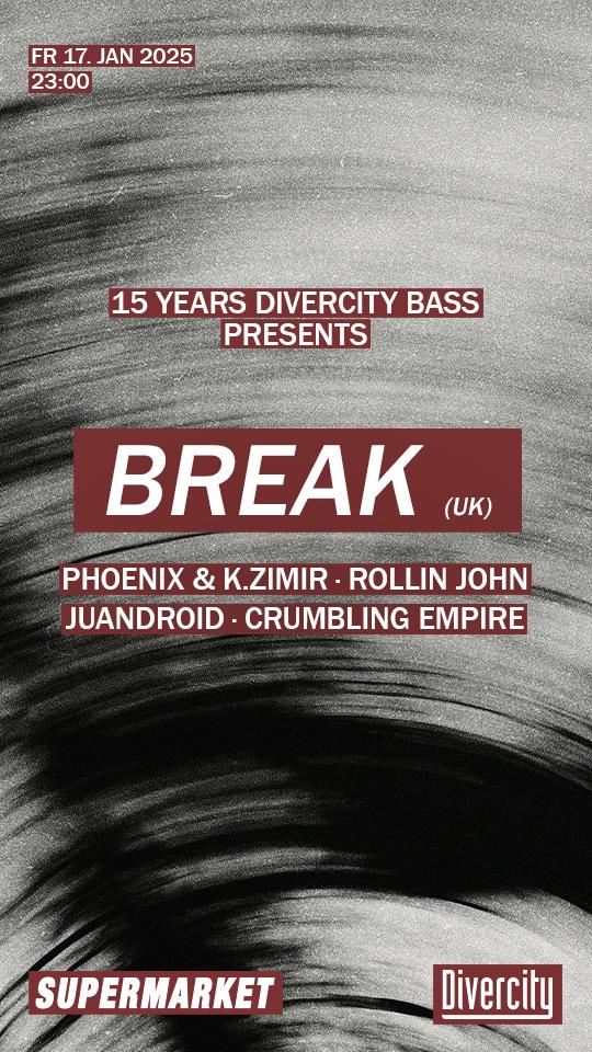 15 Years Divercity Bass With Break (Uk)