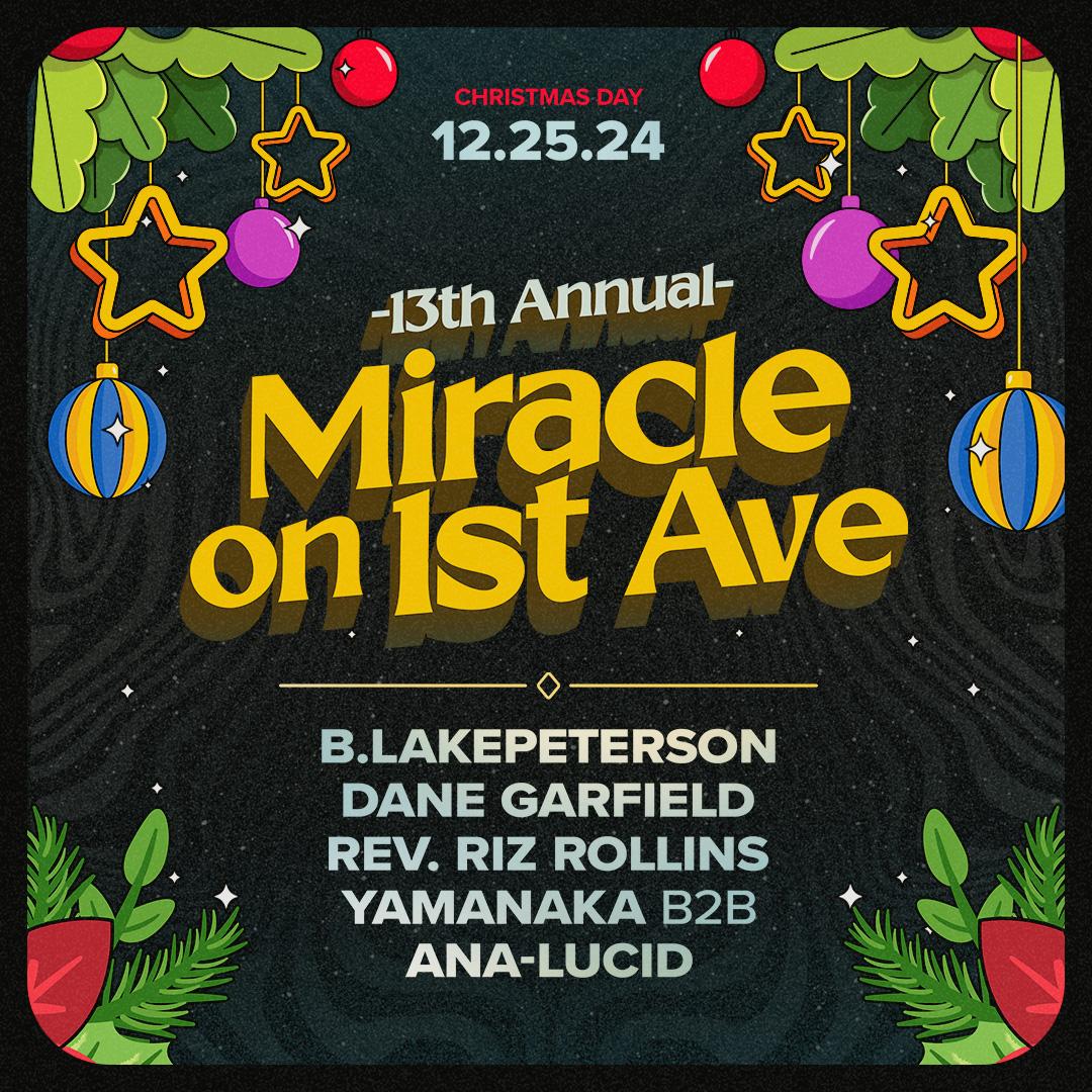 13Th Annual Miracle On 1St Ave- A Free Christmas Dance Party