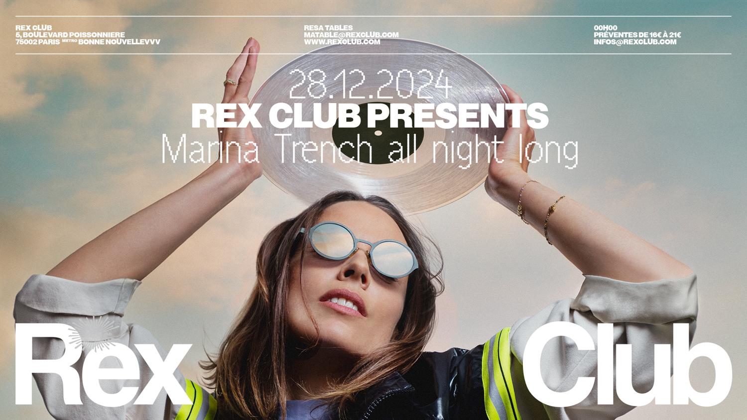 Rex Club Presents: Marina Trench All Night Long