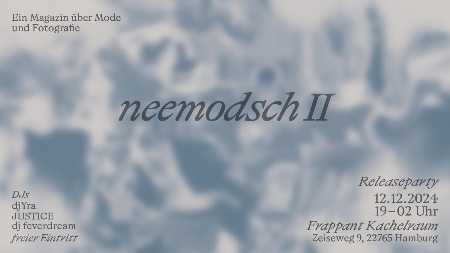 Neemodsch Ii — Magazin Releaseparty