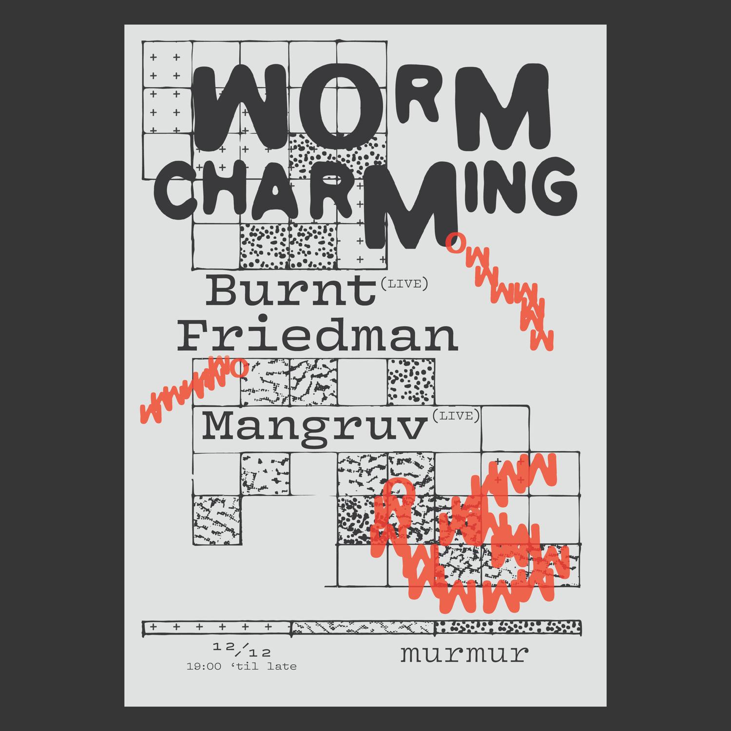 Worm Charming: Burnt Friedman, Mangruv, Jo Flm