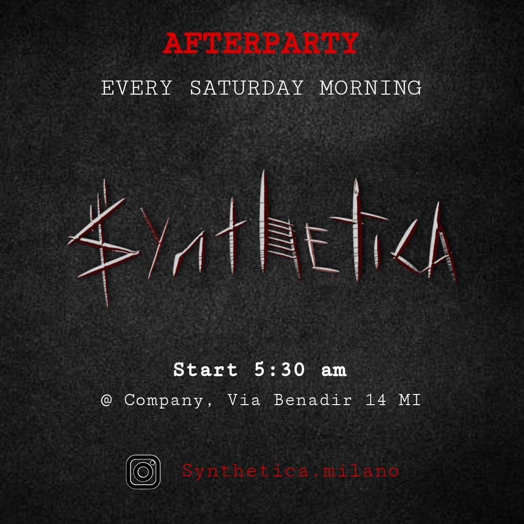 Synthetica•Saturday Mornings At Company With Kate Miao, Cristian Comes, Resa Utopica & T Head