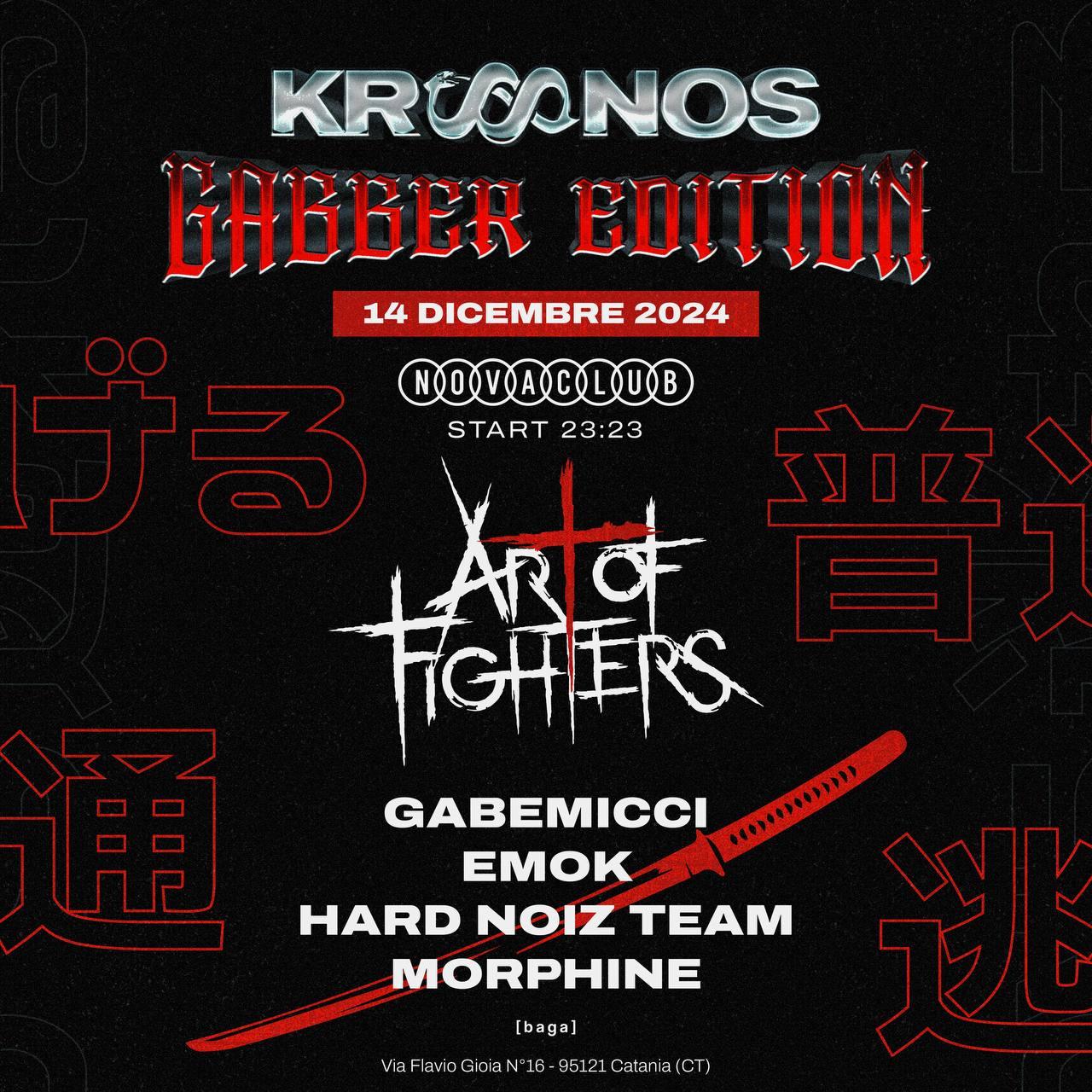 Kronos Presents Art Of Fighters: Gabber Edition