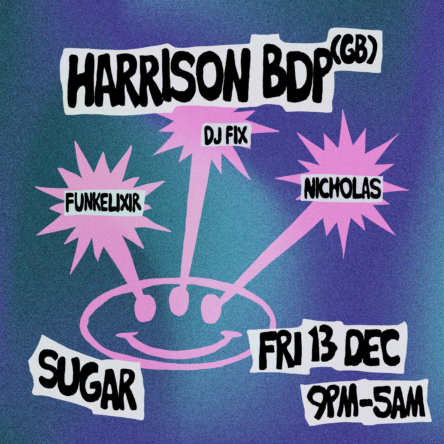 Sugar Invites: Harrison Bdp (Gb)