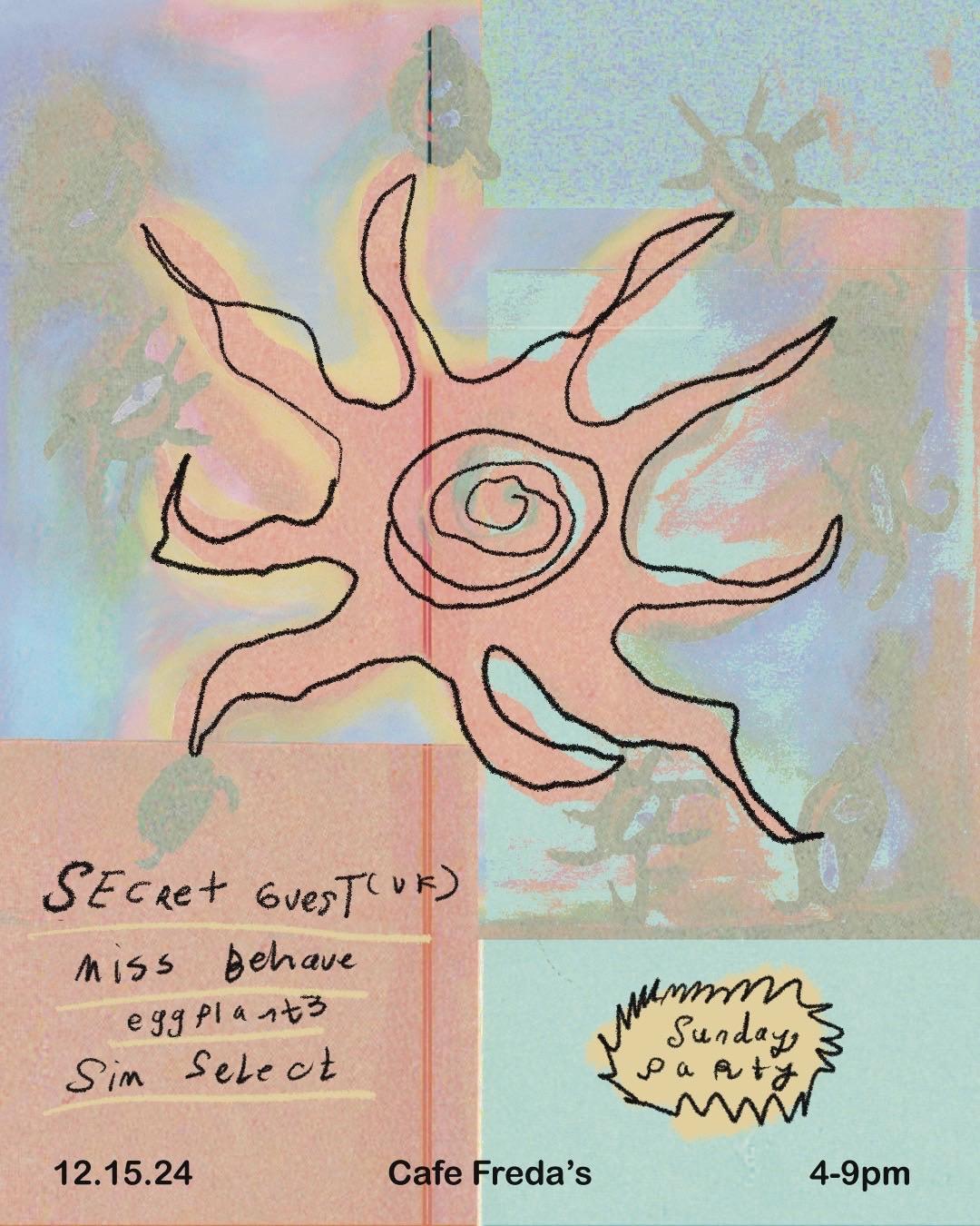 Drum Workout Presents: Secret Guest (Uk), Miss Behave, Sim Select & Eggplant3