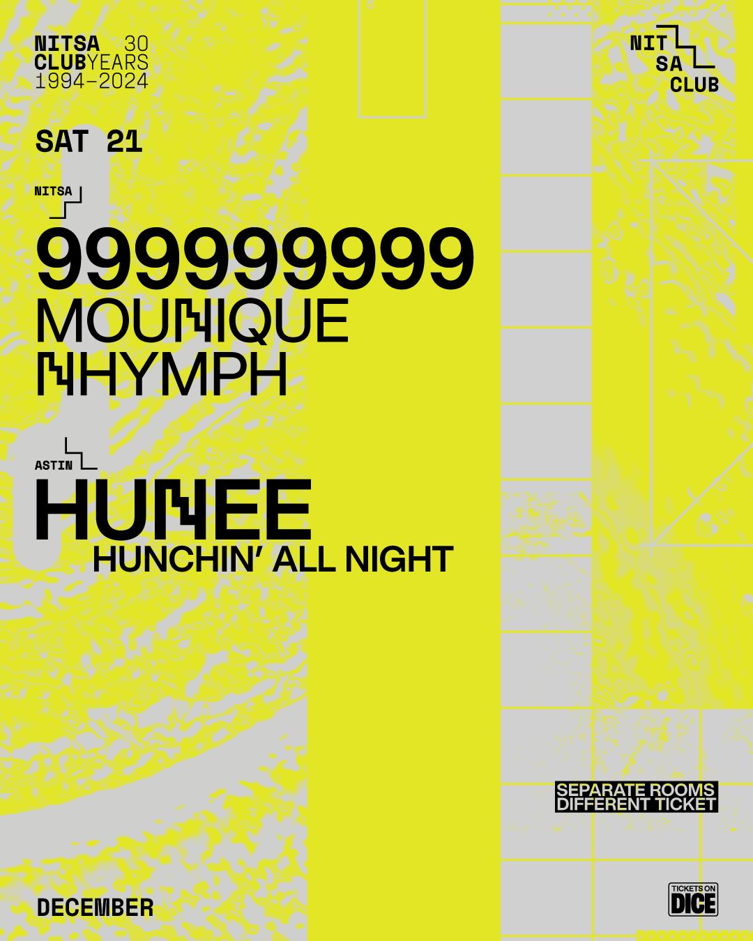 999999999 / Hunee Huncin' All Night