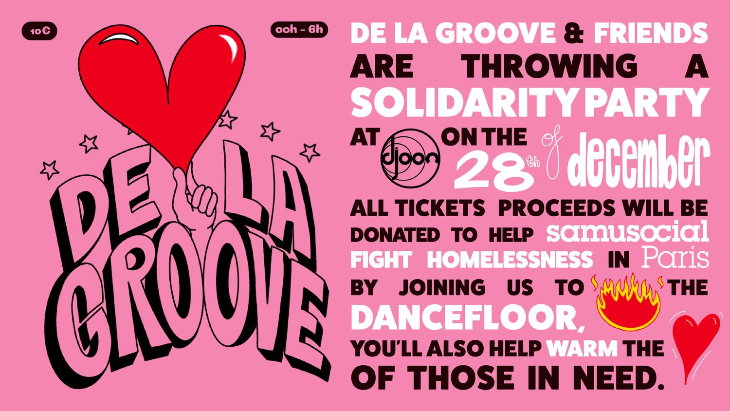 De La Groove - Solidarity Party - Djoon 28/12