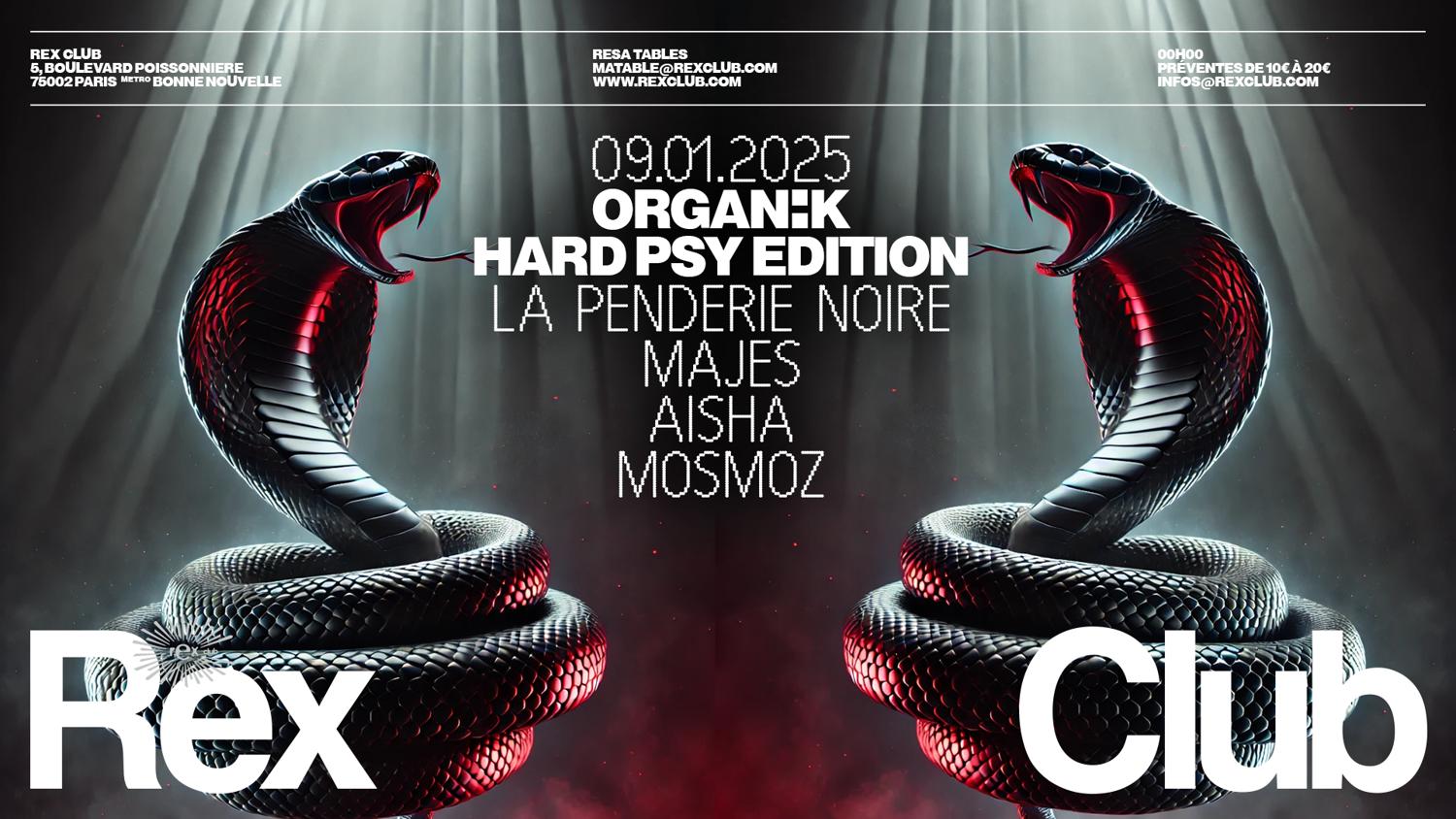 Organïk Hard Psy Édition: La Penderie Noire, Majes