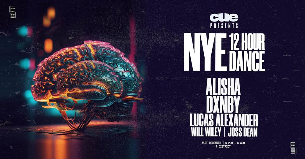 Nye 12 Hour Dance W. Alisha, Dxnby & More - District