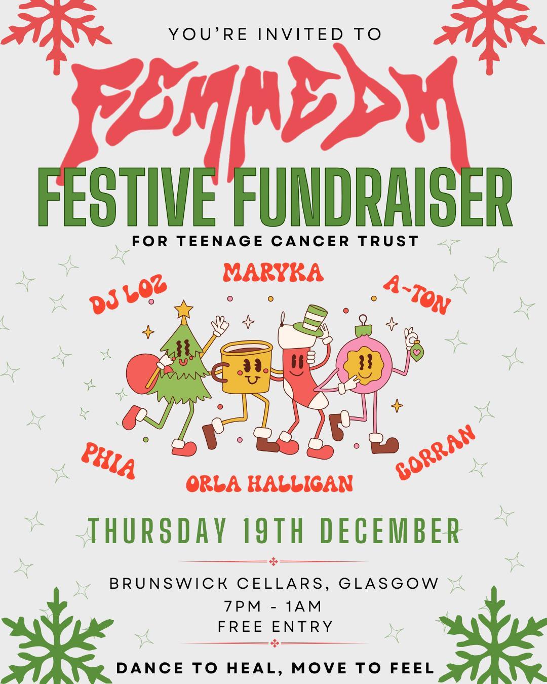 Femmedm'S Festive Fundraiser (Free)