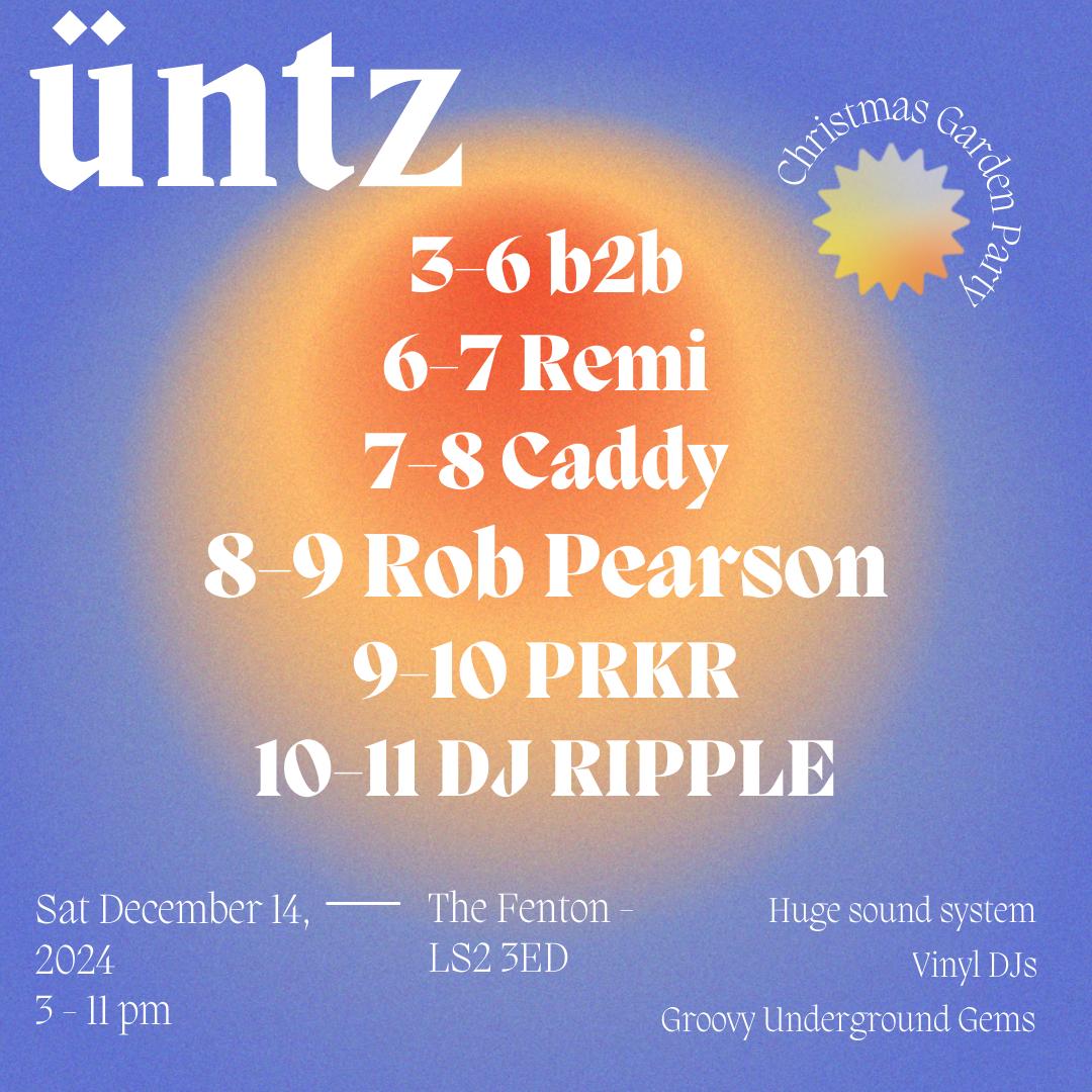 Üntz: Christmas Garden Day Party (Free)