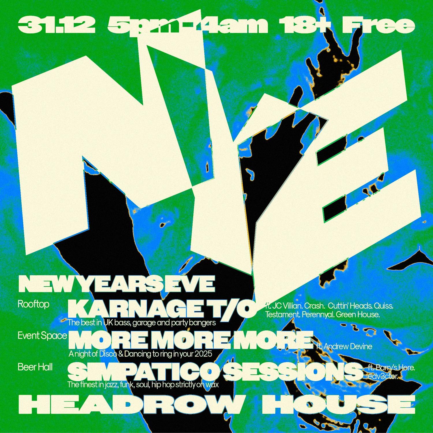 New Years Eve 2024 At Headrow House