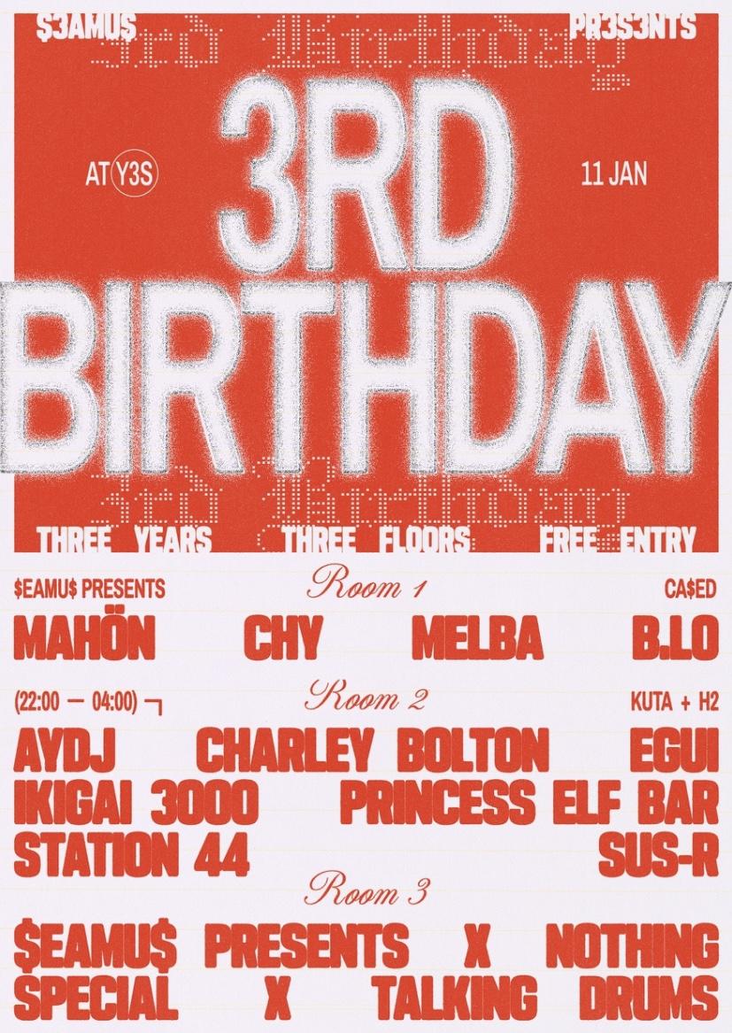 $Eamu$ Presents 3Rd Birthday