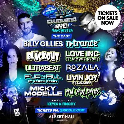 90S Baby Vs Clubland - New Years Eve