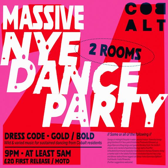 Cobalts Massive Nye Dance Party