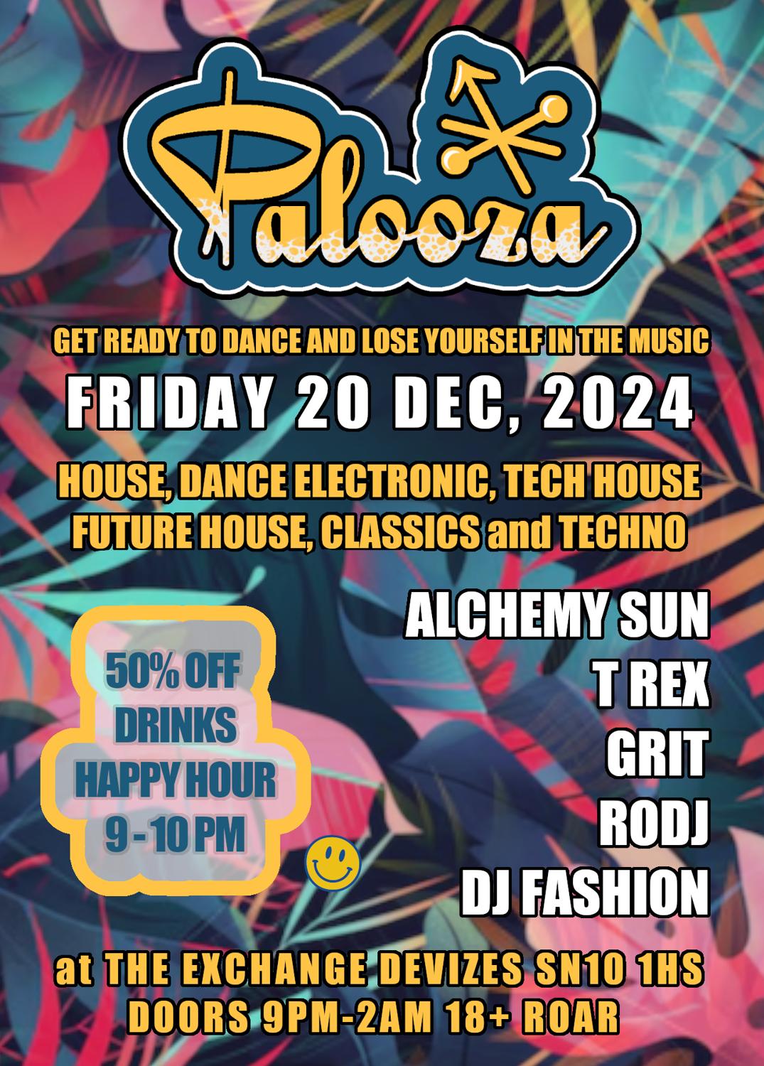 Palooza - 20Th December - Devizes