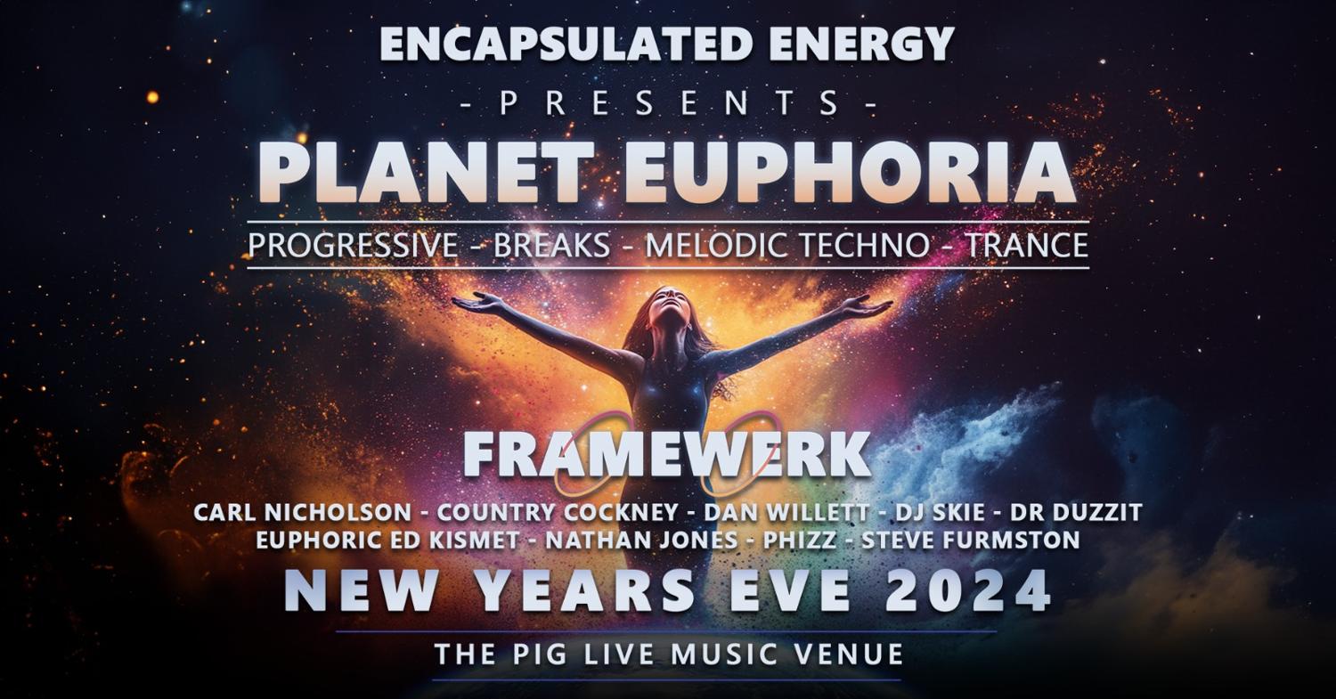 Encapsulated Energy Planet Euphoria With Framewerk