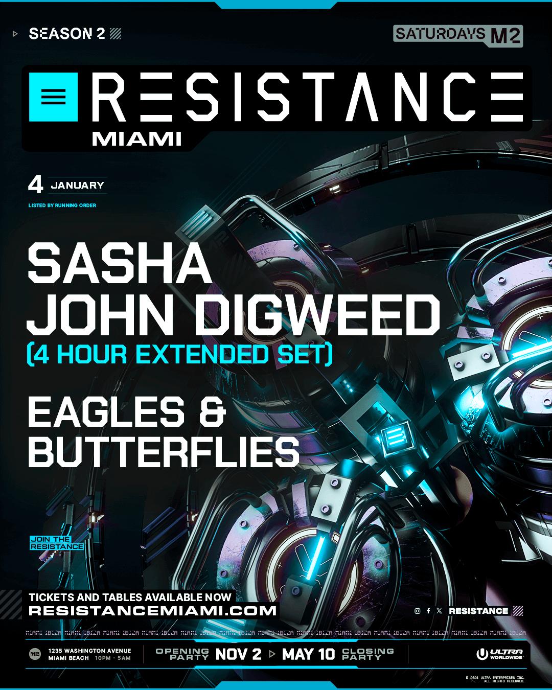 Resistance - Sasha _ John Digweed, Eagles & Butterflies