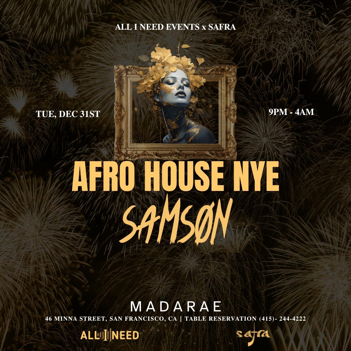 Nye 2025 With Samson [Afro House]