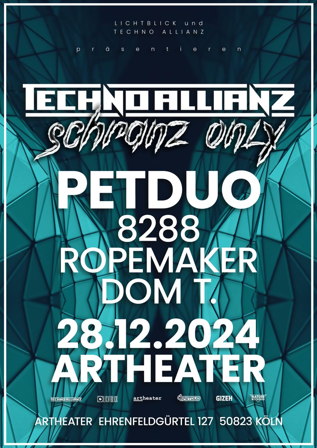 The Last Rave Of The Year Schranz Only Part Iii W/Petduo, 8288, Ropemaker